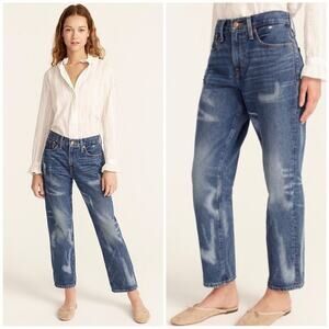 J. Crew slouchy boyfriend jeans Barn wash - 24